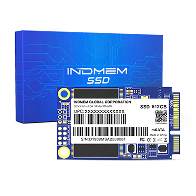 INDMEM DMMS Internal SSD mSATA 3D NAND MLC Flash Solid State Drive